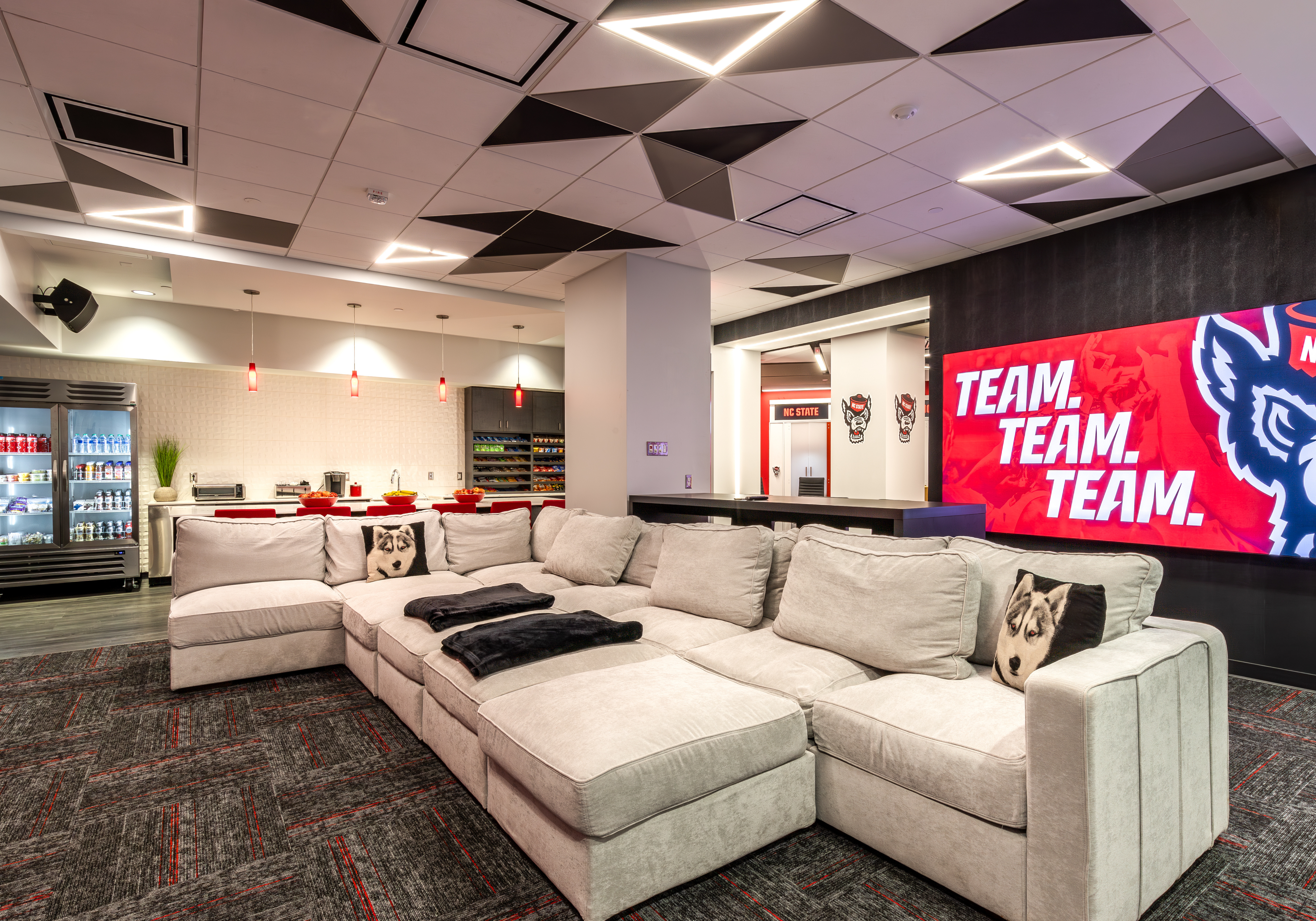 NC State Women’s Basketball Locker Room